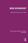 Who Divorces? (eBook, PDF)