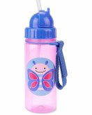 Skip Hop S9N567510 - Zoo Trinkflasche Schmetterling, Kunststoff, 384 ml