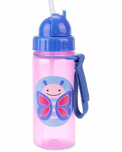 Skip Hop S9N567510 - Zoo Trinkflasche Schmetterling, Kunststoff, 384 ml