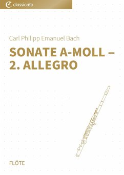 Sonate a-Moll ¿ 2. Allegro (eBook, ePUB) - Bach, Carl Philipp Emanuel