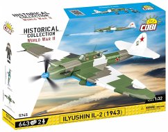 COBI Historical Collection 5745 - Ilyushin II 02 Shturmovik, 643 Klemmbausteine