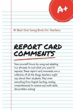 Report Card Comments (eBook, ePUB) - Symonds, Amanda
