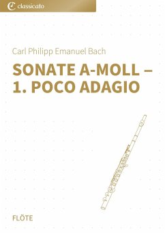 Sonate a-Moll ¿ 1. Poco Adagio (eBook, ePUB) - Bach, Carl Philipp Emanuel