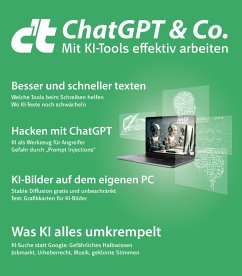Cover c't ChatGPT & Co. (eBook, PDF)