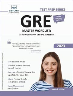 GRE Master Wordlist: 1535 Words for Verbal Mastery (Test Prep Series) (eBook, ePUB) - Publishers, Vibrant