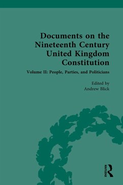 Cover Documents on the Nineteenth Century United Kingdom Constitution (eBook, PDF)