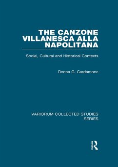 The canzone villanesca alla napolitana (eBook, ePUB) - Cardamone, Donna G.