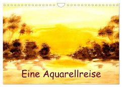 Eine Aquarellreise (Wandkalender 2024 DIN A4 quer), CALVENDO Monatskalender