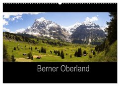 Berner Oberland (Wandkalender 2024 DIN A2 quer), CALVENDO Monatskalender