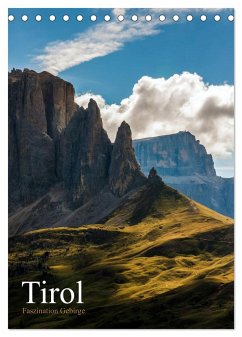 Tirol - Faszination Gebirge (Tischkalender 2024 DIN A5 hoch), CALVENDO Monatskalender