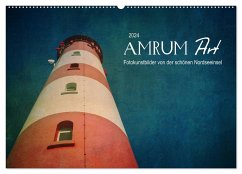 AMRUM Art (Wandkalender 2024 DIN A2 quer), CALVENDO Monatskalender