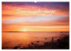 Sonnenuntergänge (Wandkalender 2024 DIN A2 quer), CALVENDO Monatskalender