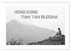 Hongkong - Tian Tan Buddha (Wandkalender 2024 DIN A3 quer), CALVENDO Monatskalender