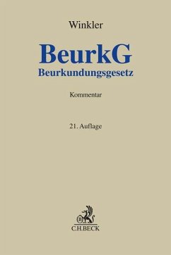 Beurkundungsgesetz - Winkler, Karl