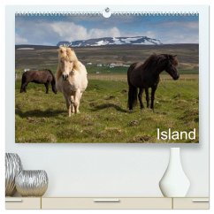 Island (hochwertiger Premium Wandkalender 2024 DIN A2 quer), Kunstdruck in Hochglanz