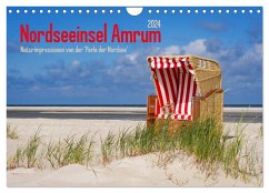 Nordseeinsel Amrum (Wandkalender 2024 DIN A4 quer), CALVENDO Monatskalender