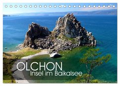 Olchon - Insel im Baikalsee (Tischkalender 2024 DIN A5 quer), CALVENDO Monatskalender