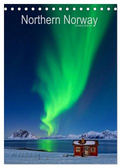 Northern Norway (Tischkalender 2024 DIN A5 hoch), CALVENDO Monatskalender