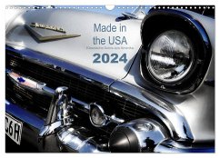 Made in the USA - Klassische Autos aus Amerika (Wandkalender 2024 DIN A3 quer), CALVENDO Monatskalender