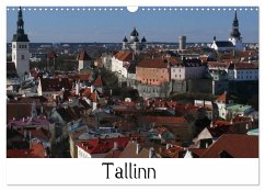 Tallinn (Wandkalender 2024 DIN A3 quer), CALVENDO Monatskalender