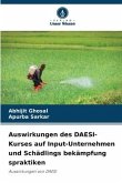 Auswirkungen des DAESI-Kurses auf Input-Unternehmen und Schädlings bekämpfung spraktiken
