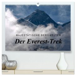 Majestätische Bergwelten - Der Everest Trek (hochwertiger Premium Wandkalender 2024 DIN A2 quer), Kunstdruck in Hochglanz