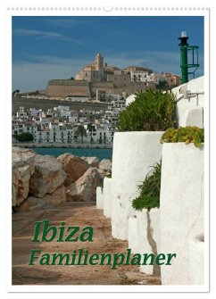 Ibiza / Familienplaner (Wandkalender 2024 DIN A2 hoch), CALVENDO Monatskalender