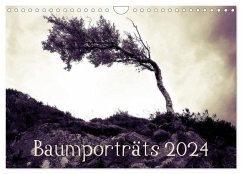 Baumporträts 2024 (Wandkalender 2024 DIN A4 quer), CALVENDO Monatskalender