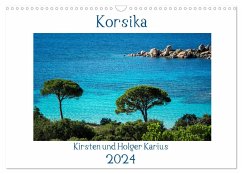 Korsika 2024 (Wandkalender 2024 DIN A3 quer), CALVENDO Monatskalender