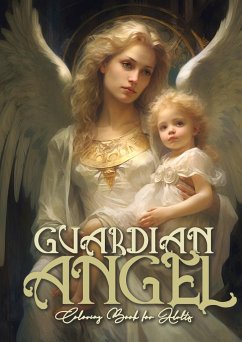 Guardian Angel Coloring Book for Adults Grayscale - Publishing, Monsoon