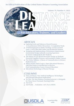 Distance Learning Volume 19 Number 4 2022
