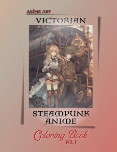 Anime Art Victorian Steampunk Anime Coloring Book Vol. 1 - Reads, Miss Claire