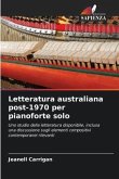 Letteratura australiana post-1970 per pianoforte solo