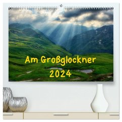 Am Großglockner (hochwertiger Premium Wandkalender 2024 DIN A2 quer), Kunstdruck in Hochglanz - Karius, Kirsten