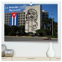La Habana / Havanna (hochwertiger Premium Wandkalender 2024 DIN A2 quer), Kunstdruck in Hochglanz