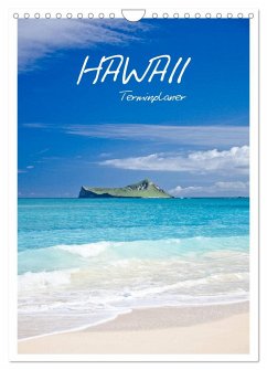 Hawaii - Terminplaner (Wandkalender 2024 DIN A4 hoch), CALVENDO Monatskalender