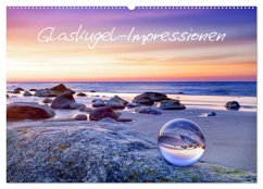 Glaskugel-Impressionen (Wandkalender 2024 DIN A2 quer), CALVENDO Monatskalender
