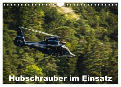 Hubschrauber im Einsatz (Wandkalender 2024 DIN A4 quer), CALVENDO Monatskalender