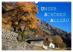 Unser schönes Allgäu (Wandkalender 2024 DIN A3 quer), CALVENDO Monatskalender