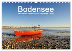Bodensee - Uferlandschaften im schönsten Licht 2024 (Wandkalender 2024 DIN A3 quer), CALVENDO Monatskalender