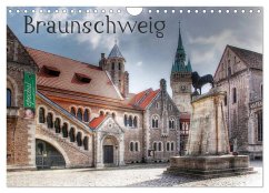 Braunschweig (Wandkalender 2024 DIN A4 quer), CALVENDO Monatskalender - Vahle, Kordula