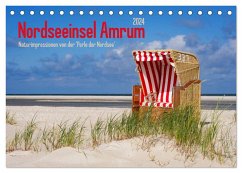 Nordseeinsel Amrum (Tischkalender 2024 DIN A5 quer), CALVENDO Monatskalender