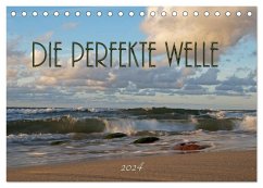 Die perfekte Welle (Tischkalender 2024 DIN A5 quer), CALVENDO Monatskalender