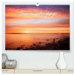 Sonnenuntergänge (hochwertiger Premium Wandkalender 2024 DIN A2 quer), Kunstdruck in Hochglanz