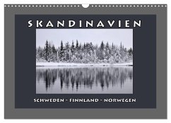SKANDINAVIEN (Wandkalender 2024 DIN A3 quer), CALVENDO Monatskalender