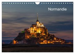 Normandie (Wandkalender 2024 DIN A4 quer), CALVENDO Monatskalender