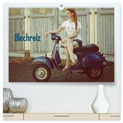 Blechreiz (hochwertiger Premium Wandkalender 2024 DIN A2 quer), Kunstdruck in Hochglanz - Oelschläger, Britta