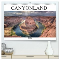 CANYONLAND, USA (hochwertiger Premium Wandkalender 2024 DIN A2 quer), Kunstdruck in Hochglanz