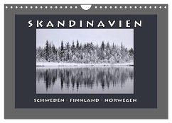 SKANDINAVIEN (Wandkalender 2024 DIN A4 quer), CALVENDO Monatskalender
