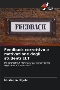 Feedback correttivo e motivazione degli studenti ELT - Hajebi, Mustapha